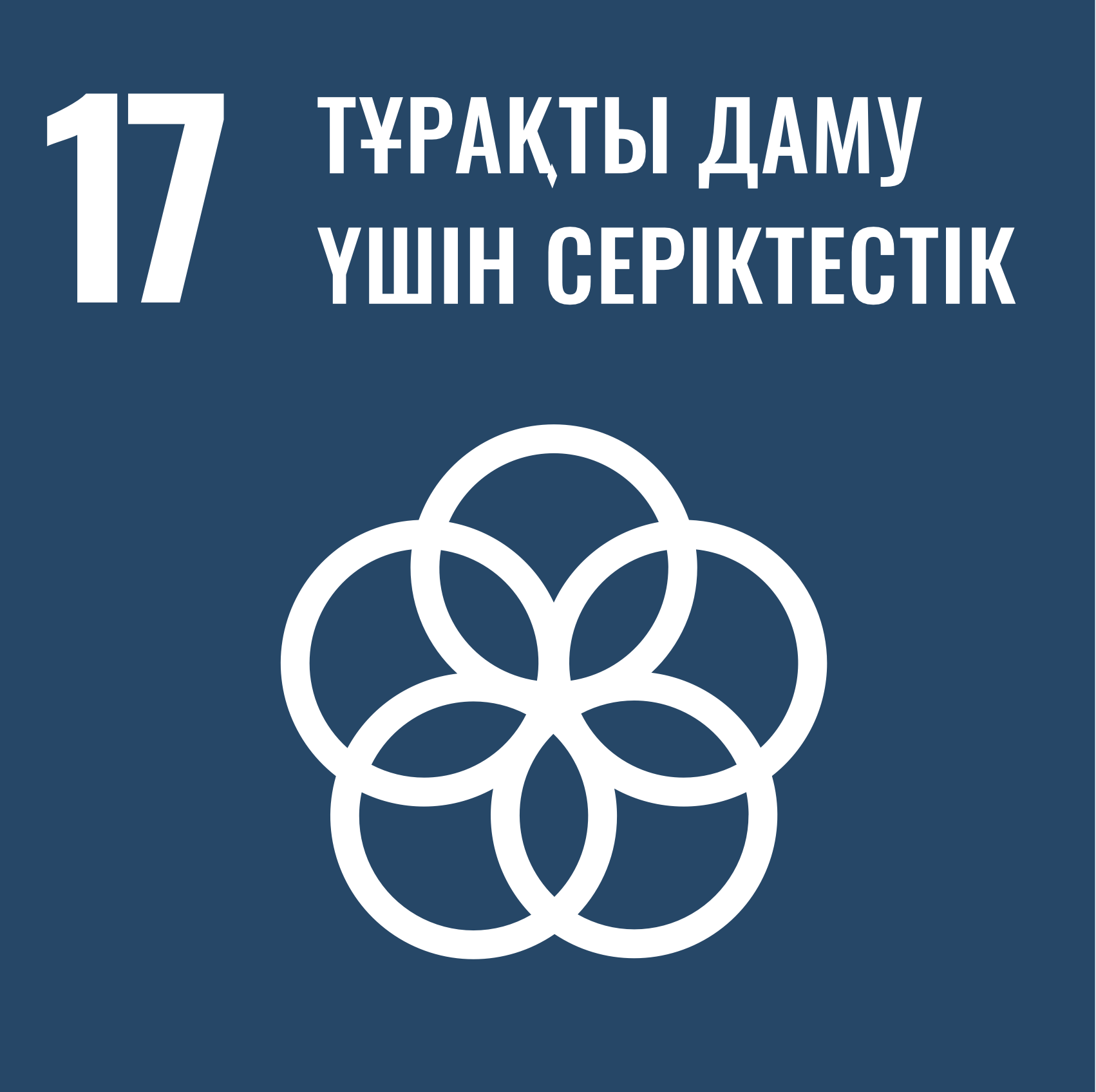 17-Мақсат: Тұрақты даму мүддесі үшін серіктестік
