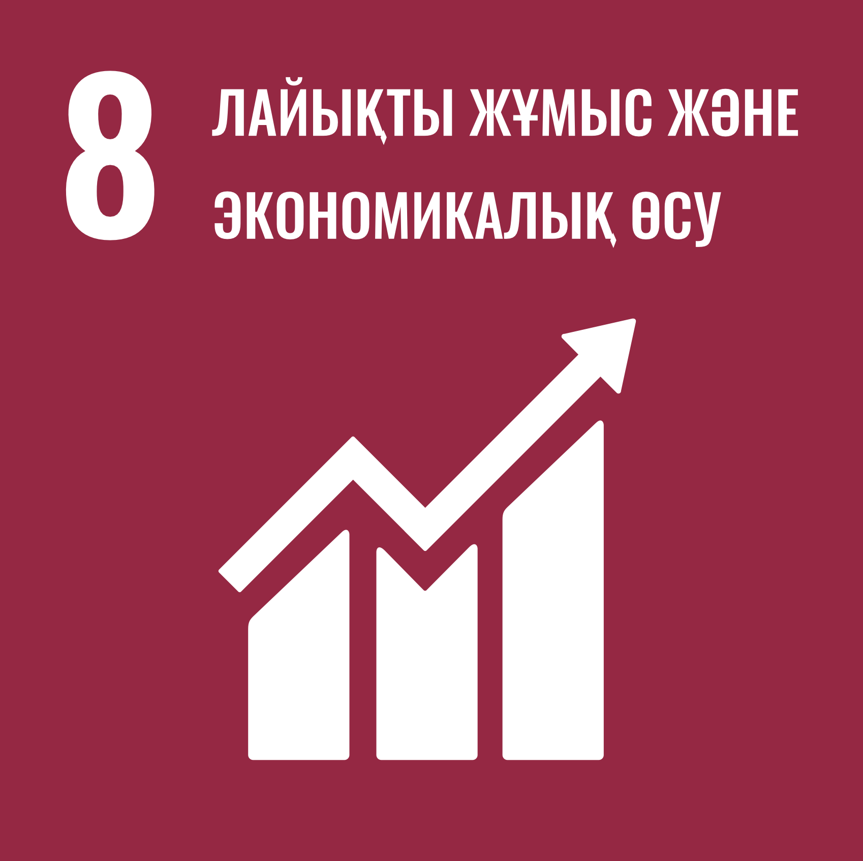 8-Мақсат: Лайықты жұмыс және экономикалық өсім